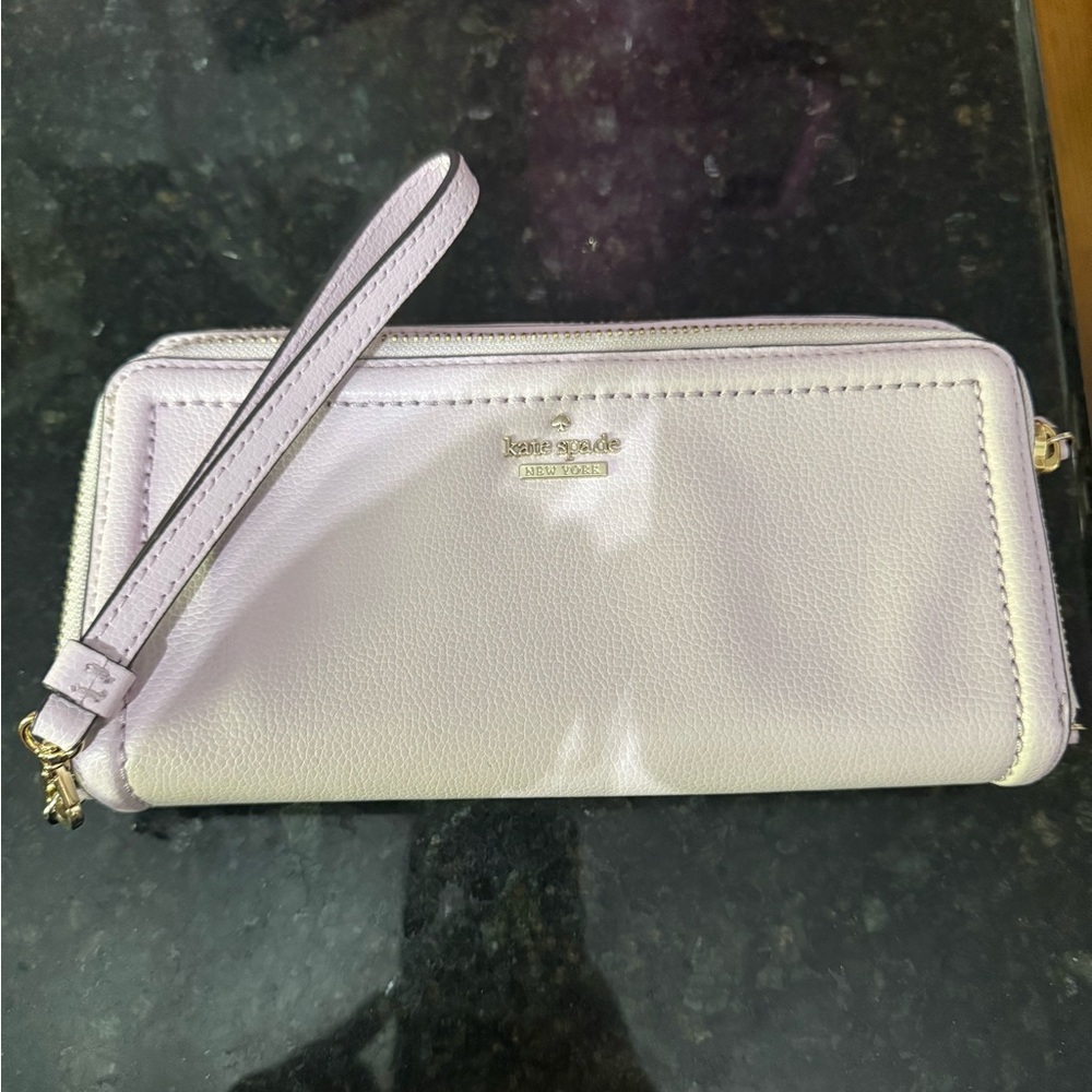 Kate Spade Light Purple Wristlet